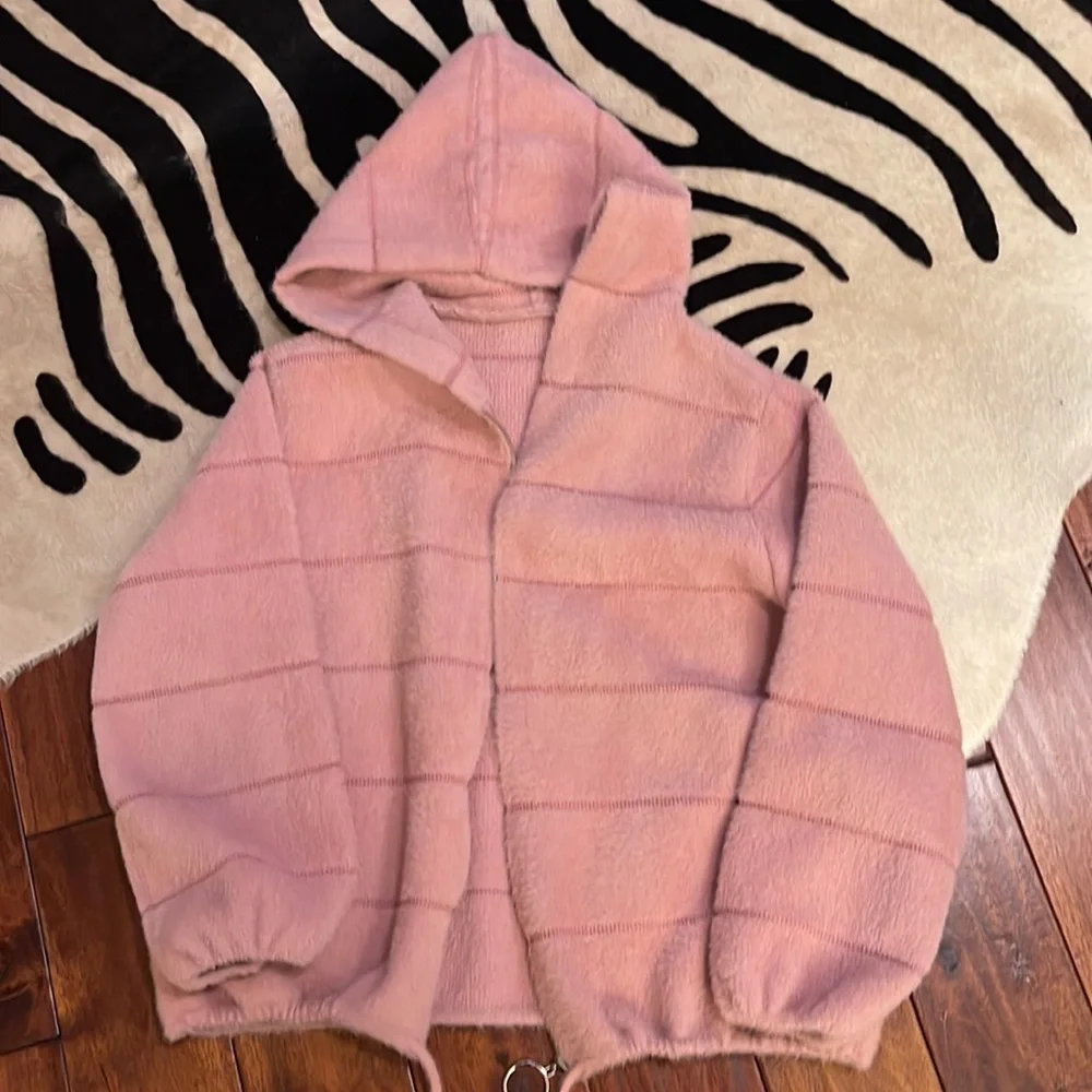 💗💗💗Pink Alpaca Jacket💗💗💗 - Picture 2 of 2